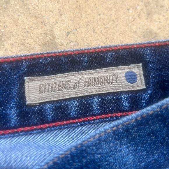 Citizens of Humanity Sid Men's Blue Jeans Size 33 - Picture 9 of 14
